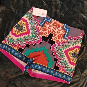 Multi Color Southwest Shorts